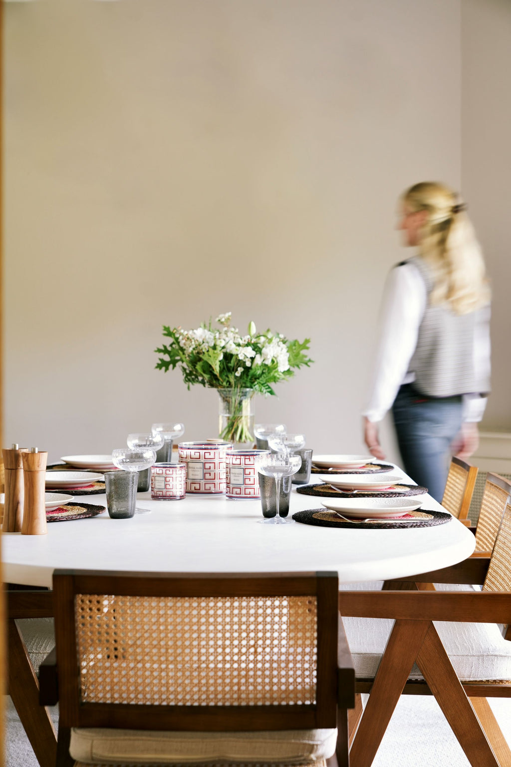 Bougie Mendoza dans un intérieur élégant