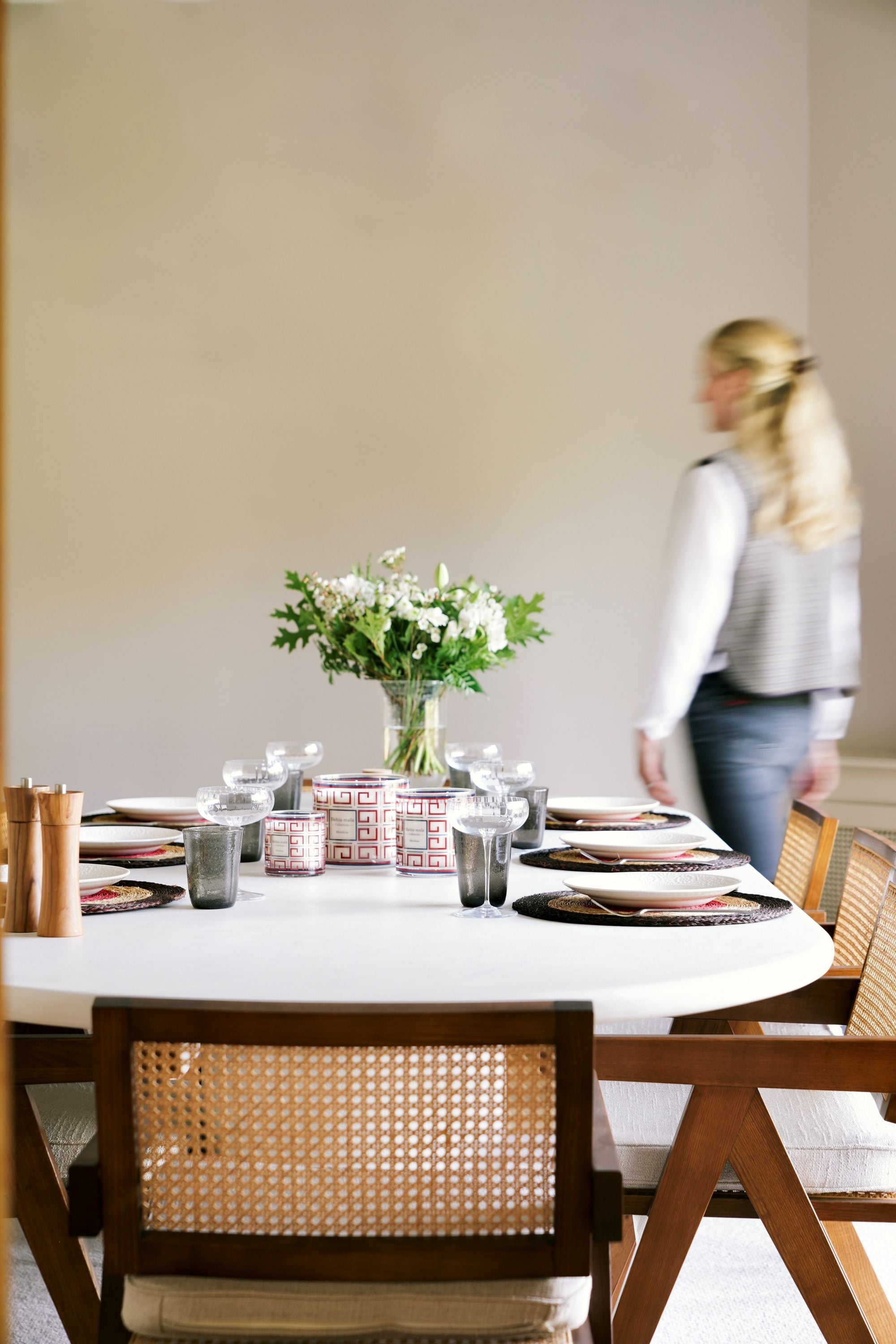 Bougie Mendoza dans un intérieur élégant